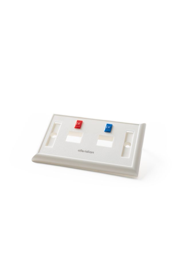 Faceplate de 2 puertos iconable - Image 3