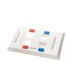 Faceplate de 4 puertos iconable - Image 2