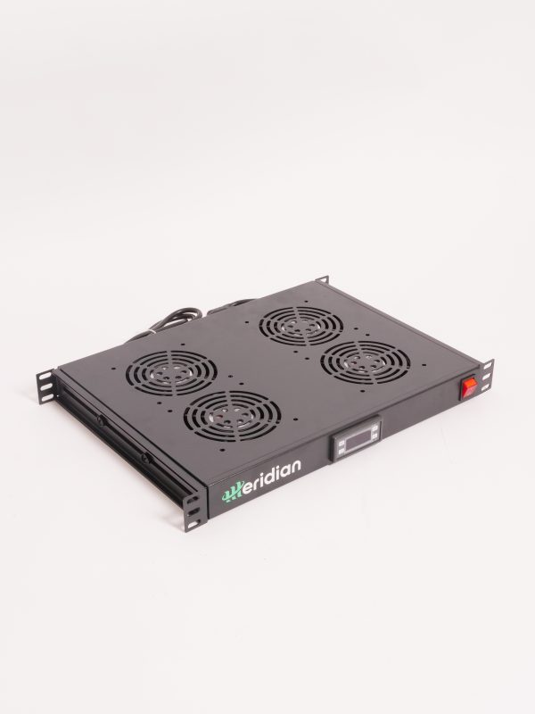 KIT DE 4 VENTILADORES PARA GABINETES CON MEDIDOR DE TEMPERATURA DIGITAL - Image 2