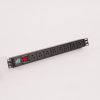 PDU DE 10 TOMAS, CABLE DE 2M Y SWITCH DE ENCENDIDO