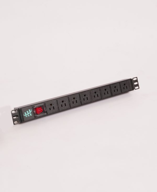 PDU DE 10 TOMAS, CABLE DE 2M Y SWITCH DE ENCENDIDO